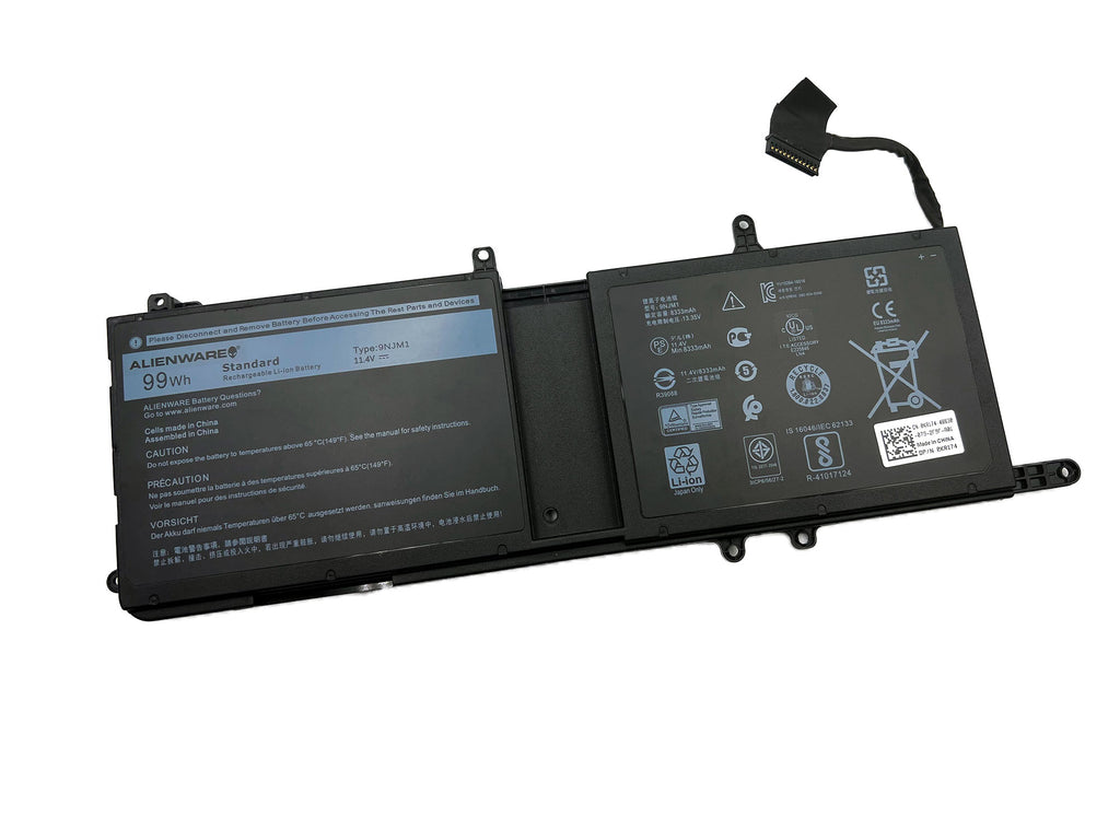 Battery Notebook Dell Alienware 15 17 R3 R4 R5 Series