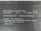 Battery Notebook Sony VGP-BPS40 Series