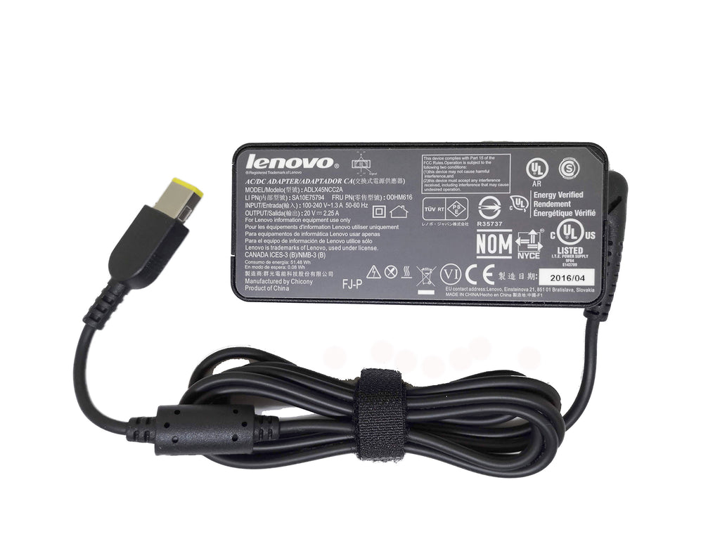 LENOVO 45W USB AC Adapter สายชาร์จ Lenovo อแดปเตอร์