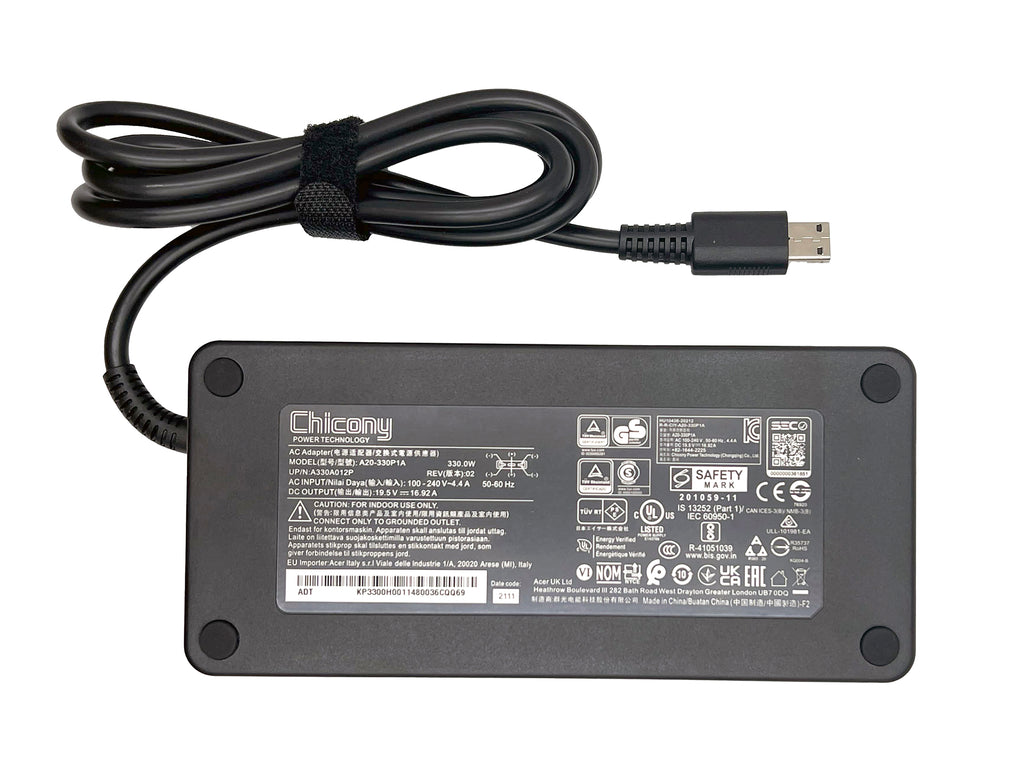 MSI 330W Square Tip AC Adapter สายชาร์จ MSI อแดปเตอร์