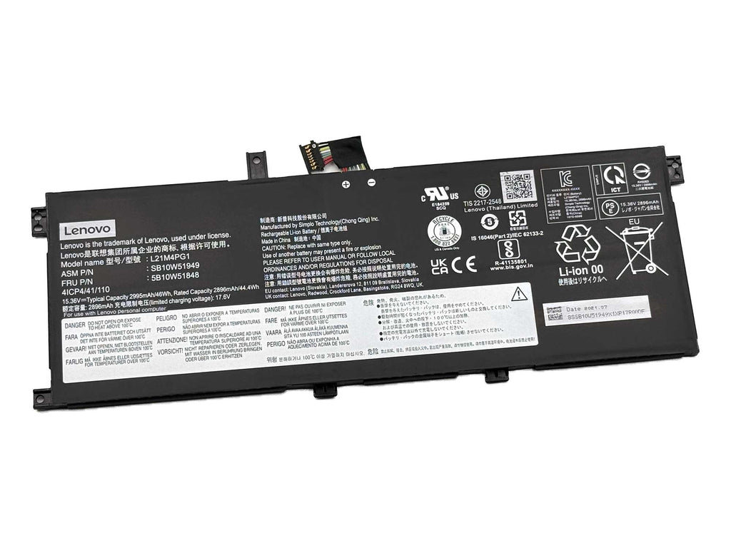 Battery Notebook Lenovo ThinkPad L13 Yoga Gen 3 4 Series