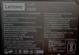 LENOVO 230W USB AC Adapter สายชาร์จ Lenovo อแดปเตอร์