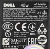 DELL 45W  4.5x3.0 mm AC Adapter สายชาร์จ Dell อแดปเตอร์